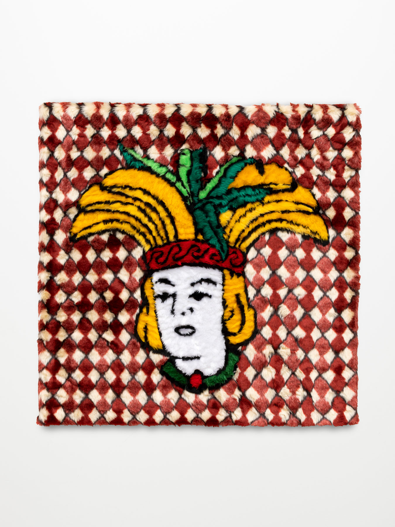 Gerónimo Araquistain Rey con bananas en la cabeza Gerónimo Araquistain - "Monarca #1"